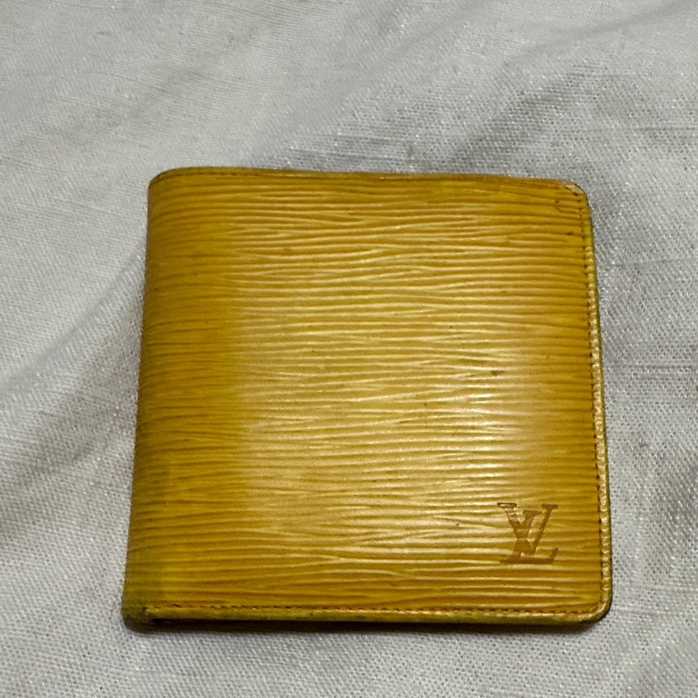 Louis Vuitton Mustard Yellow Card Holder